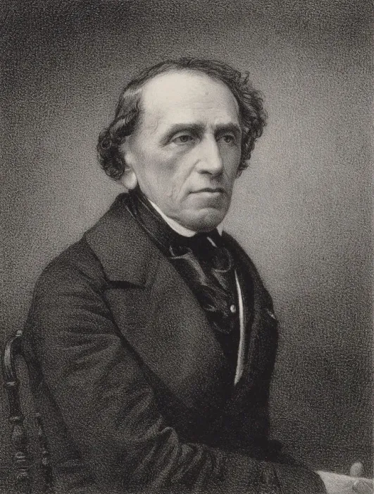Framed Print : Portrait of the composer Giacomo Meyerbeer (1791-1864), 1865. Creator: Petit, Pierre Lanith Framed Print : Portrait of the composer Giacomo Meyerbeer (1791-1864), 1865. Creator: Petit, Pierre Lanith