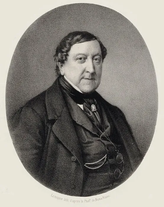 Framed Print : Portrait of the composer Gioachino Antonio Rossini (1792-1868), 1864. Creator: Lemoine, Alfred (1824-1881) Framed Print : Portrait of the composer Gioachino Antonio Rossini (1792-1868), 1864. Creator: Lemoine, Alfred (1824-1881)