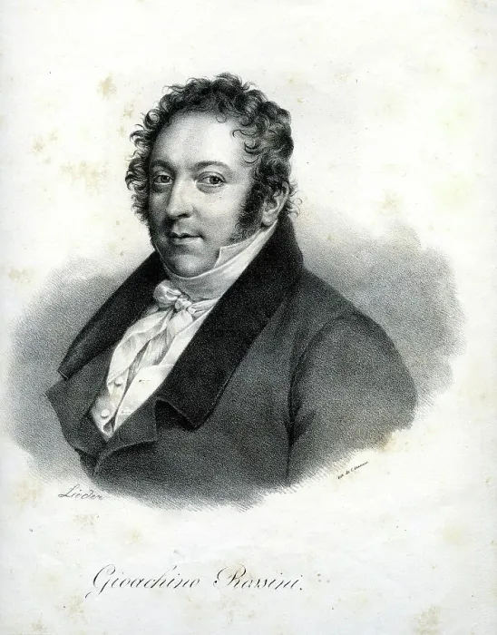 Framed Print : Portrait of the composer Gioachino Antonio Rossini (1792-1868). Creator: Constans, Charles (1778-1847) Framed Print : Portrait of the composer Gioachino Antonio Rossini (1792-1868). Creator: Constans, Charles (1778-1847)