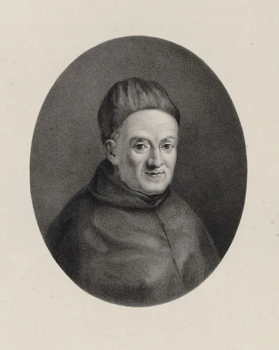 Framed Print : Portrait of the composer Giovanni Battista Martini (1706-1784). Creator: Anonymous Framed Print : Portrait of the composer Giovanni Battista Martini (1706-1784). Creator: Anonymous