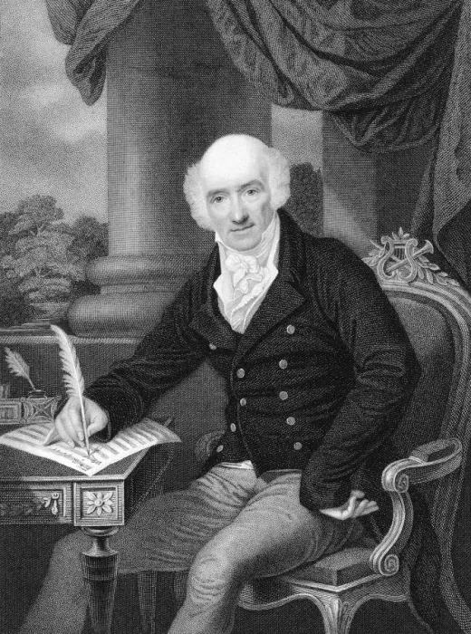Framed Print : Portrait of the composer Giovanni Battista Viotti (1755-1824), ca 1820. Creator: Meyer