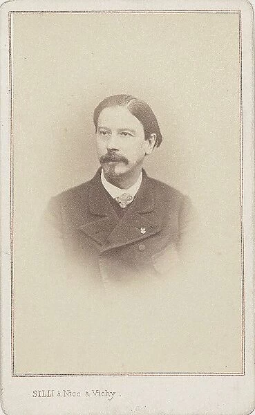 Portrait of the composer Giovanni Bottesini (1821-1889). Creator: Photo studio Silli, Nice