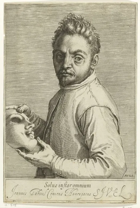 Framed Print : Portrait of the Composer Giovanni Gabrieli (1557-1612), c. 1599 Framed Print : Portrait of the Composer Giovanni Gabrieli (1557-1612), c. 1599