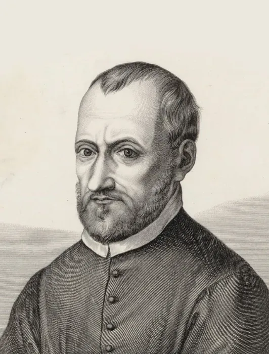 Framed Print : Portrait of the composer Giovanni Pierluigi da Palestrina (1526-1594). Creator: Amsler Framed Print : Portrait of the composer Giovanni Pierluigi da Palestrina (1526-1594). Creator: Amsler