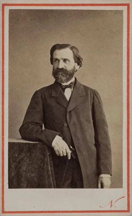 Framed Print : Portrait of the Composer Giuseppe Verdi (1813-1901). Creator: Photo studio Nadar Framed Print : Portrait of the Composer Giuseppe Verdi (1813-1901). Creator: Photo studio Nadar