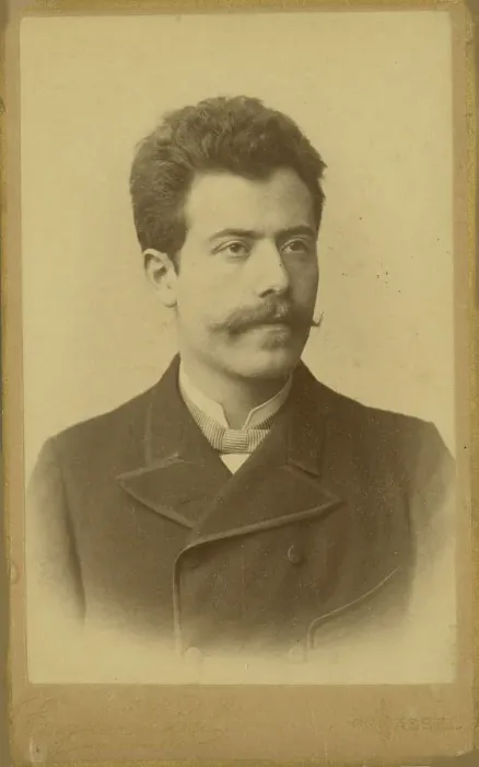 Framed Print : Portrait of composer Gustav Mahler (1860-1911), 1884. Creator: Unknown photographer Framed Print : Portrait of composer Gustav Mahler (1860-1911), 1884. Creator: Unknown photographer