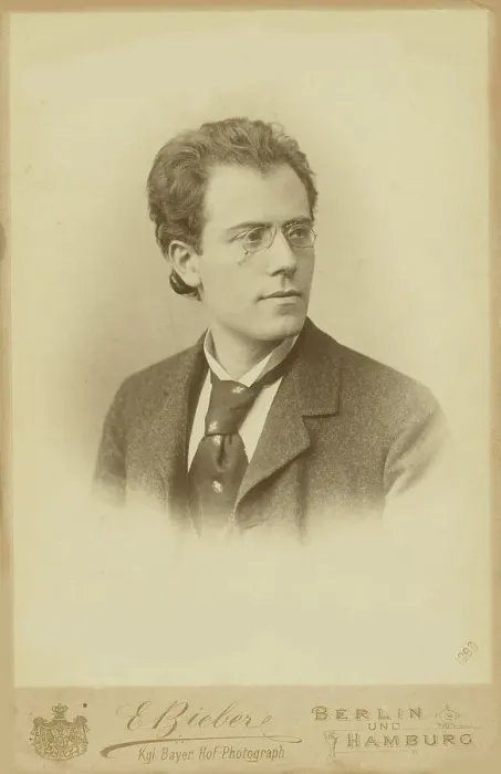 Framed Print : Portrait of composer Gustav Mahler (1860-1911), 1896. Creator: Fotoatelier Emil Bieber, Hamburg Framed Print : Portrait of composer Gustav Mahler (1860-1911), 1896. Creator: Fotoatelier Emil Bieber, Hamburg