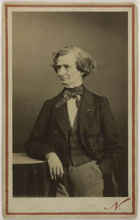 Framed Print : Portrait of the composer Hector Berlioz (1803-1869), ca 1860. Creator: Photo studio Nadar Framed Print : Portrait of the composer Hector Berlioz (1803-1869), ca 1860. Creator: Photo studio Nadar