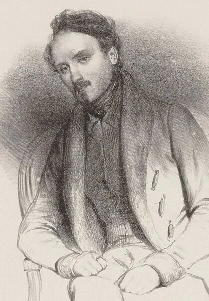 Portrait of the composer Henri Bertini (1798-1876), 1833