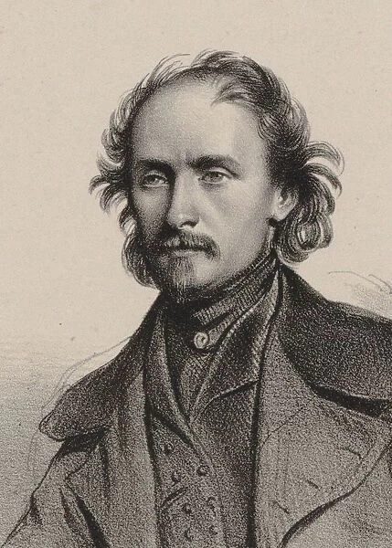 Portrait of the composer Henri Bertini (1798-1876), 1845