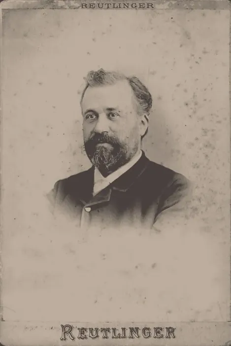 Framed Print : Portrait of the composer Henri Marechal (1842-1924), 1893. Creator: Photo studio Reutlinger Framed Print : Portrait of the composer Henri Marechal (1842-1924), 1893. Creator: Photo studio Reutlinger