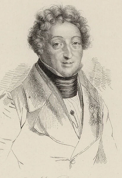 Portrait of the composer Henri-Montan Berton (1767-1844), 1830