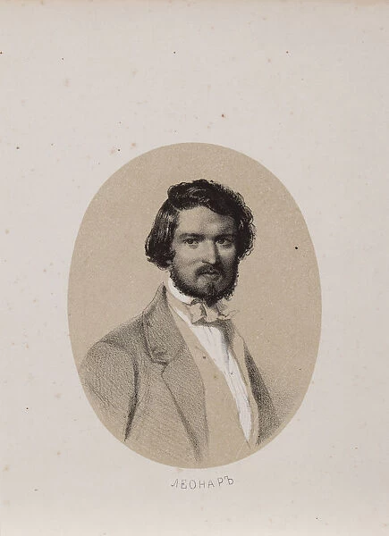 Portrait of the composer Hubert Leonard (1819-1890), 1853