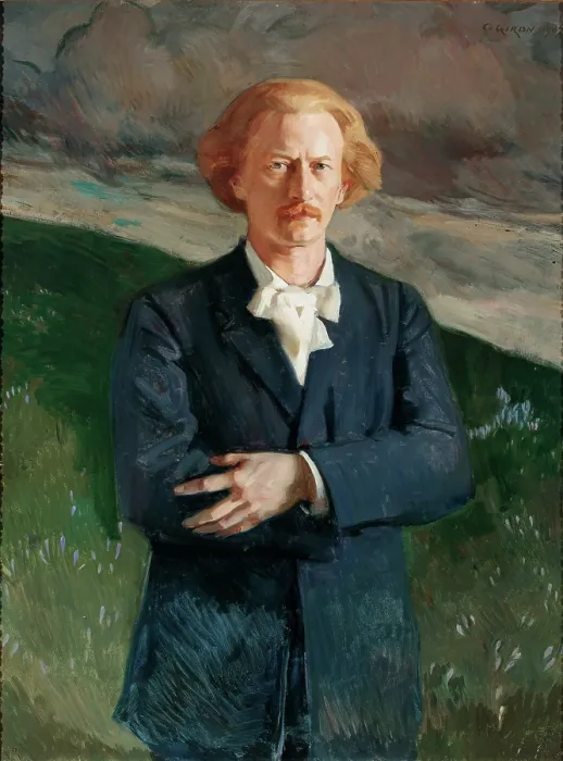 Framed Print : Portrait of the composer Ignacy Jan Paderewski (1860-1941), 1907. Creator: Giron, Charles (1850-1914) Framed Print : Portrait of the composer Ignacy Jan Paderewski (1860-1941), 1907. Creator: Giron, Charles (1850-1914)