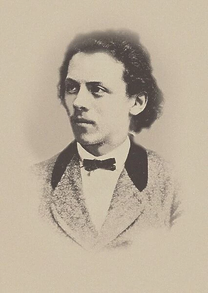 Portrait of the composer Jacob Adolf Hägg (1850-1928). Creator: Anonymous