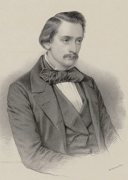 Portrait of the composer Jakob Blumenthal (1829-1908)