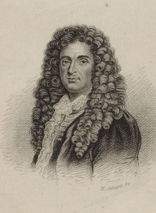 Framed Print : Portrait of the composer Jean-Baptiste Lully (1632-1687). Creator: Adlard, Henry Framed Print : Portrait of the composer Jean-Baptiste Lully (1632-1687). Creator: Adlard, Henry
