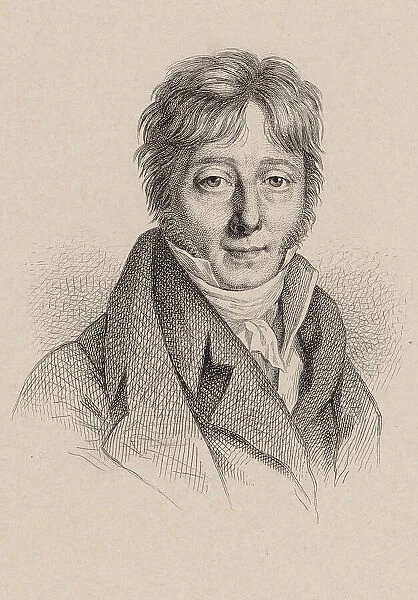 Portrait of the composer Jean-François Le Sueur (1760-1837). Creator: Anonymous