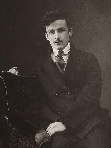 Portrait of the composer Joel (Yuliy Dmitrievich) Engel (1868-1927). Creator: Anonymous