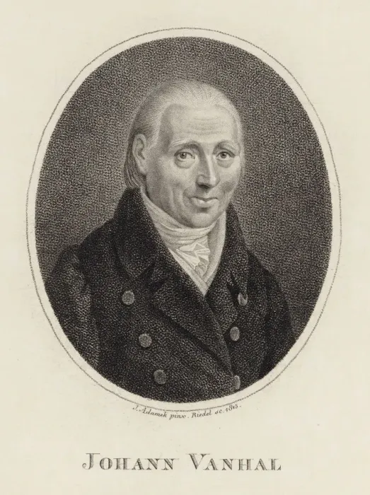 Framed Print : Portrait of the Composer Johann Baptist Wanhal (1739-1813), 1815. Creator: Adamek Framed Print : Portrait of the Composer Johann Baptist Wanhal (1739-1813), 1815. Creator: Adamek