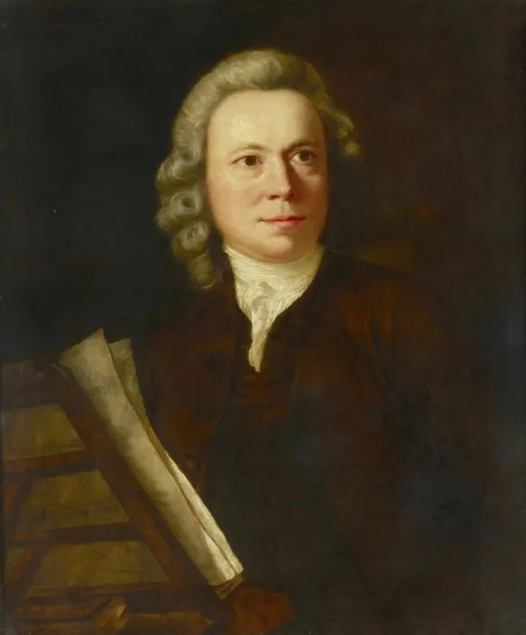 Framed Print : Portrait of the Composer Johann Christoph Pepusch (1667-1752), Mid of the 18th century. Creator: Reynolds, Sir Joshua (1732-1792) Framed Print : Portrait of the Composer Johann Christoph Pepusch (1667-1752), Mid of the 18th century. Creator: Reynolds, Sir Joshua (1732-1792)