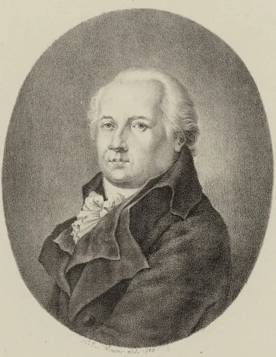 Framed Print : Portrait of the composer Johann Friedrich Reichardt (1752-1814), 1816. Creator: Winter