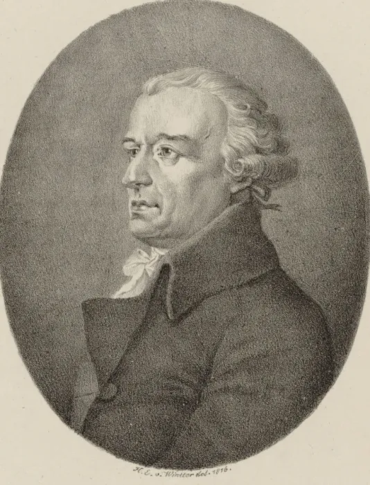 Framed Print : Portrait of the composer Johann Gottlieb Naumann (1741-1801), 1816. Creator: Winter Framed Print : Portrait of the composer Johann Gottlieb Naumann (1741-1801), 1816. Creator: Winter