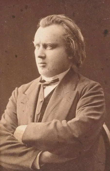 Framed Print : Portrait of the composer Johannes Brahms (1833-1897), 1872 Framed Print : Portrait of the composer Johannes Brahms (1833-1897), 1872