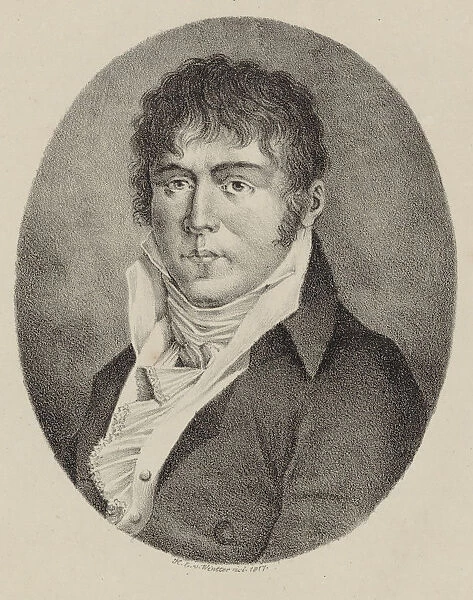 Portrait of the Composer Johannes Simon Mayr (1763-1845), 1817