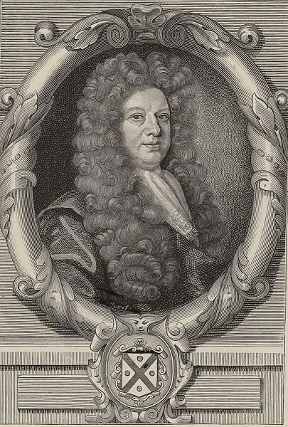 Portrait of the composer John Blow (1649-1708), um 1700