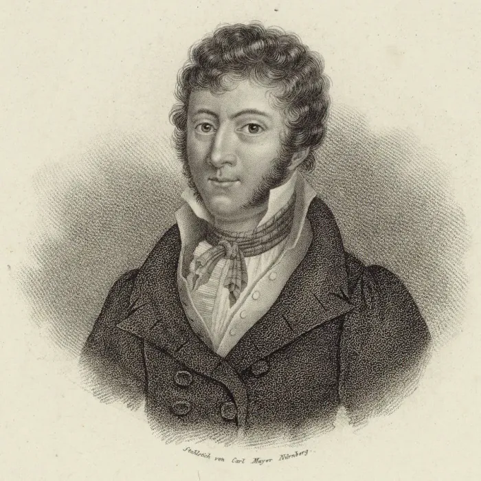 Framed Print : Portrait of the composer John Field (1782-1837), 1845 Framed Print : Portrait of the composer John Field (1782-1837), 1845