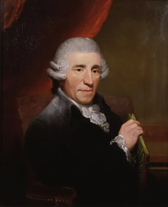 Framed Print : Portrait of the composer Joseph Haydn (1732-1809), 1791. Creator: Hardy, Thomas (1757-1804) Framed Print : Portrait of the composer Joseph Haydn (1732-1809), 1791. Creator: Hardy, Thomas (1757-1804)