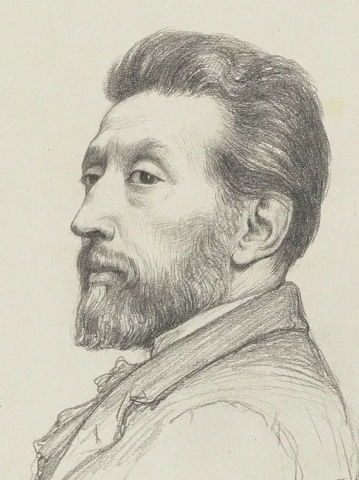 Framed Print : Portrait of the composer Jules-Laurent Duprato (1827-1892), 1880. Creator: Boulanger, Gustave Clarence Rodolphe (1824-1888) Framed Print : Portrait of the composer Jules-Laurent Duprato (1827-1892), 1880. Creator: Boulanger, Gustave Clarence Rodolphe (1824-1888)