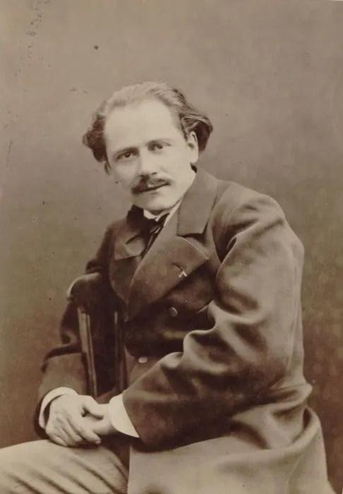 Framed Print : Portrait of the composer Jules Massenet (1842-1912), 1880. Creator: Petit, Pierre Lanith Framed Print : Portrait of the composer Jules Massenet (1842-1912), 1880. Creator: Petit, Pierre Lanith