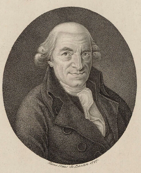 Portrait of the composer Karl Friedrich Christian Fasch (1736-1800), 1797