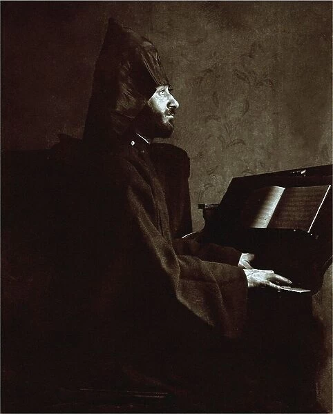 Portrait of the composer Komitas (1869-1935), 1906. Creator: Anonymous
