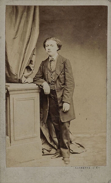 Portrait of the composer Louis Diemer (1843-1919), c. 1875