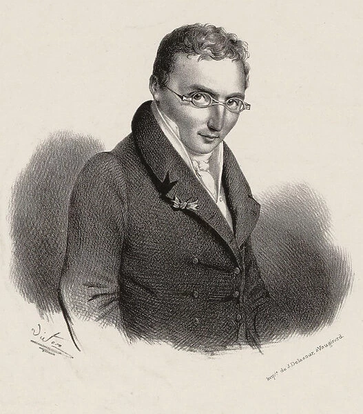 Portrait of the composer Louis-Joseph-Ferdinand Herold (1791-1833), c. 1830