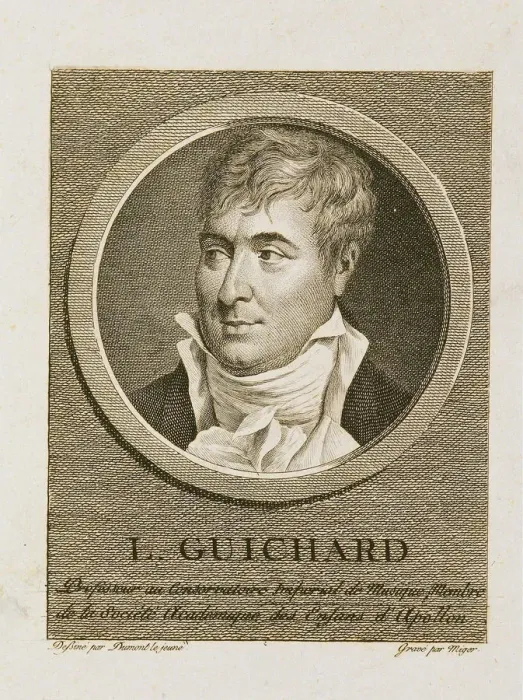 Framed Print : Portrait of the composer Louis-Joseph Guichard (1752-1829) Framed Print : Portrait of the composer Louis-Joseph Guichard (1752-1829)