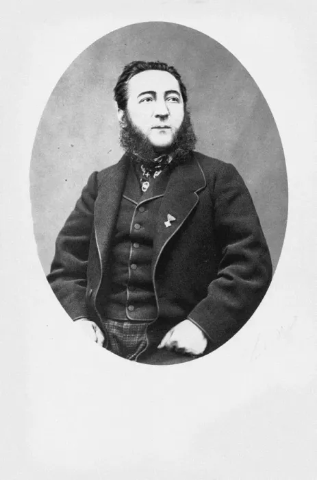 Framed Print : Portrait of the composer Luigi Luzzi (1828-1876). Creator: Anonymous Framed Print : Portrait of the composer Luigi Luzzi (1828-1876). Creator: Anonymous