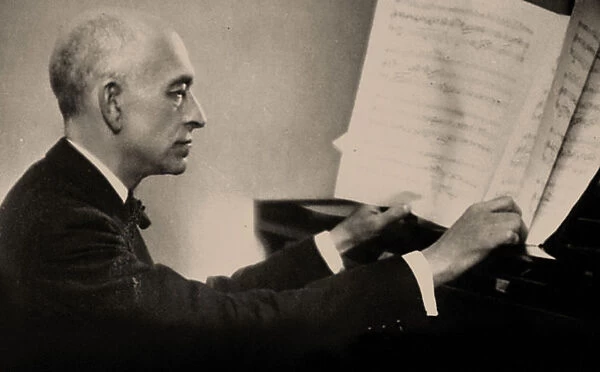 Portrait of the Composer Manuel de Falla (1876-1946)