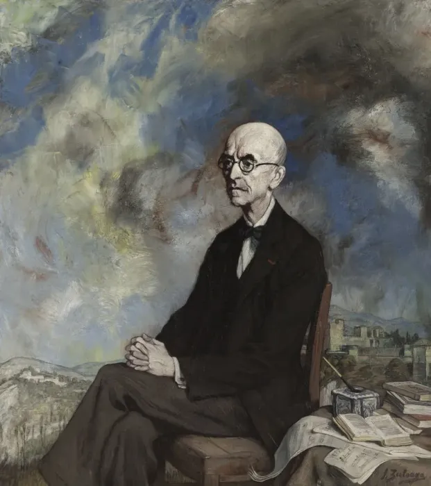 Framed Print : Portrait of the Composer Manuel de Falla (1876-1946), 1932 Framed Print : Portrait of the Composer Manuel de Falla (1876-1946), 1932
