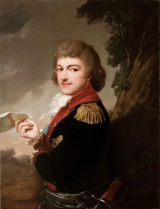 Framed Print : Portrait of the composer Michael Kleophas Oginski (1765-1833), 1793. Creator: Grassi, Józef (1757-1838) Framed Print : Portrait of the composer Michael Kleophas Oginski (1765-1833), 1793. Creator: Grassi, Józef (1757-1838)