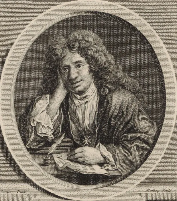 Framed Print : Portrait of the composer Michel-Richard de Lalande (1657-1726). Creator: Santerre Framed Print : Portrait of the composer Michel-Richard de Lalande (1657-1726). Creator: Santerre