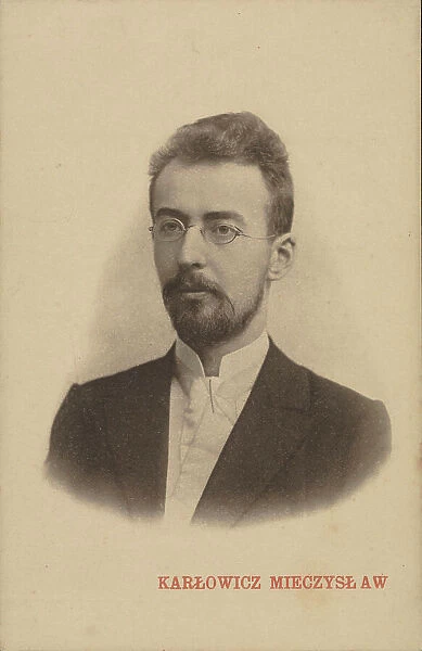Portrait of the composer Mieczyslaw Karlowicz (1876-1909). Creator: Anonymous