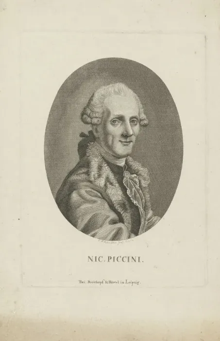 Framed Print : Portrait of the composer Niccolo Piccinni (1728-1800), c. 1790. Creator: Schroter Framed Print : Portrait of the composer Niccolo Piccinni (1728-1800), c. 1790. Creator: Schroter