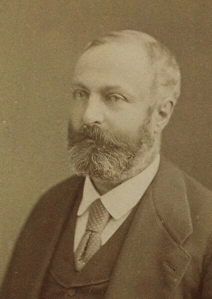 Portrait of the composer Paul d'Ivry (1829-1903). Creator: Photo studio Nadar