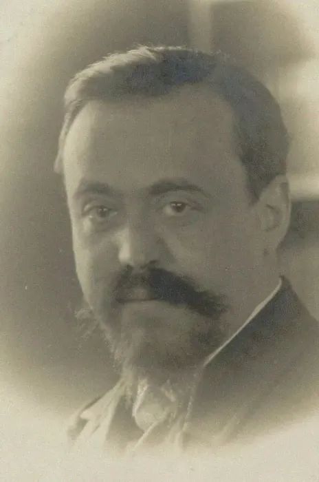 Framed Print : Portrait of the composer Paul Dukas (1865-1935), 1895. Creator: Anonymous