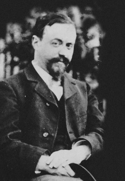 Framed Print : Portrait of the composer Paul Dukas (1865-1935), 1895. Creator: Anonymous Framed Print : Portrait of the composer Paul Dukas (1865-1935), 1895. Creator: Anonymous