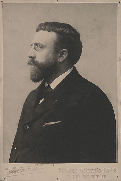 Portrait of the Composer Paul Vidal (1863-1931). Creator: Anonymous